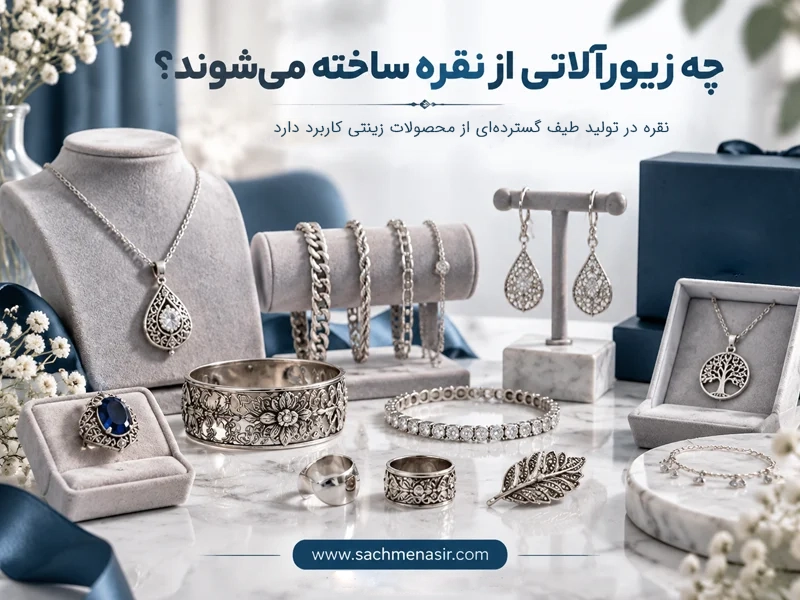 ساخت زیورآلات نقره